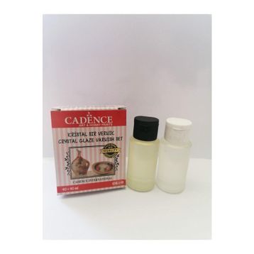 Cadence 40+40 ml Kristal Sır Vernik Takım