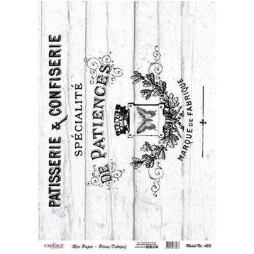 Cadence 433 Pirinç Dekupaj Kağıdı