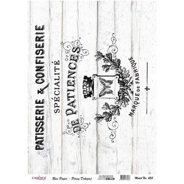 Cadence 433 Pirinç Dekupaj Kağıdı