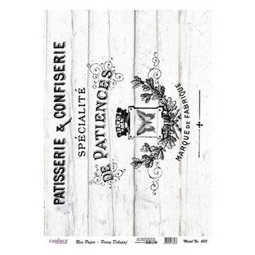Cadence 433 Pirinç Dekupaj Kağıdı