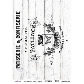 Cadence 433 Pirinç Dekupaj Kağıdı