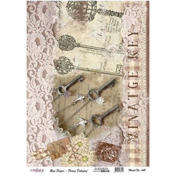 Cadence 448 Pirinç Dekupaj Kağıdı