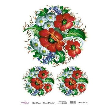 Cadence 478 Pirinç Dekupaj Kağıdı