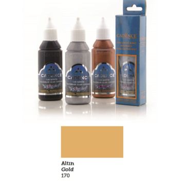 Cadence 50 ml Altın Kontür Cam Boyası