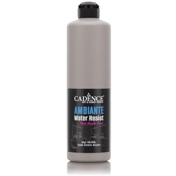 Cadence 500 ml 19 Vizon Gri Suya Dayanıklı Akrilik Boya