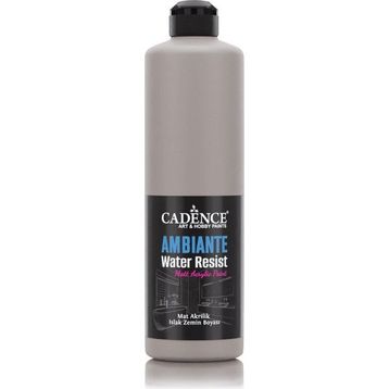 Cadence 500 ml 19 Vizon Gri Suya Dayanıklı Akrilik Boya