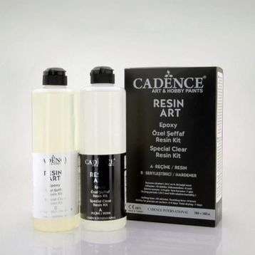 Cadence 500 ml Resin Art Şeffaf Epoksi Reçine Kit