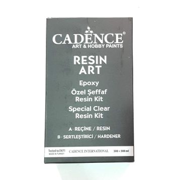 Cadence 500 ml Resin Art Şeffaf Epoksi Reçine Kit
