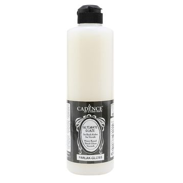 Cadence 500 ml Su Bazlı, Kalın, Parlak Sır Vernik
