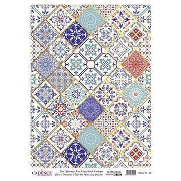 Cadence 53 Pirinç Dekupaj Kağıdı