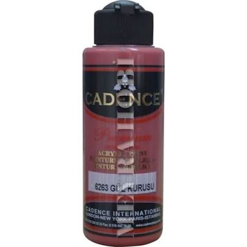 Cadence 6263 Gül Kurusu Yarı Mat 120 ml Akrilik Boya