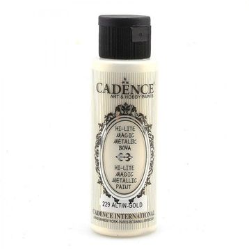 Cadence 70 Altın Metalik Cam ve Porselen Boyası