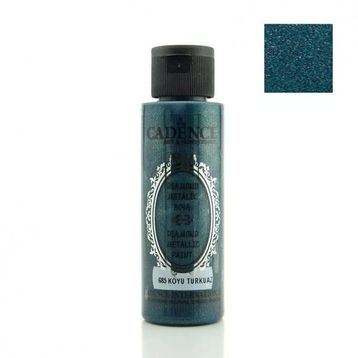Cadence 70 ml Koyu Turkuaz 685 Diamond Metalik Boya