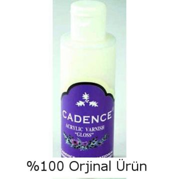 Cadence 70 ml Parlak Su Bazlı Akrilik Vernik