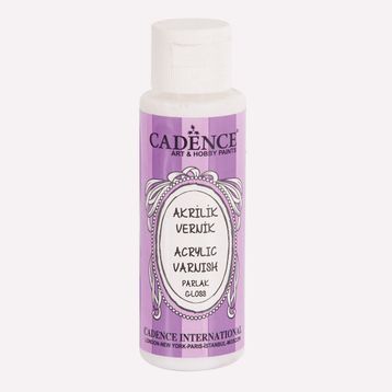 Cadence 70 ml Parlak Su Bazlı Akrilik Vernik