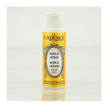 Cadence 70 ml Yarımat Su Bazlı Akrilik Vernik