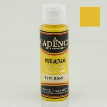 Cadence 7370 Premium Sarı 70 ML Akrilik Boya