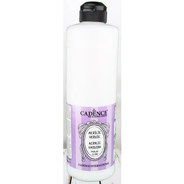 Cadence 750 ml Parlak Su Bazlı Akrilik Vernik