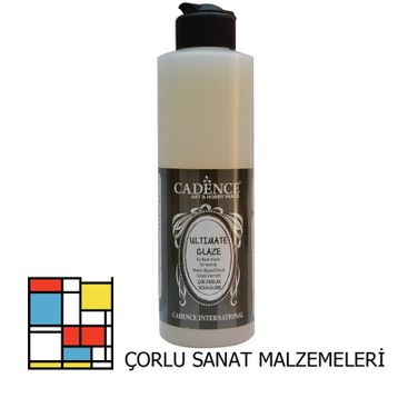 Cadence 750 ml Parlak Ultimate Glaze Kalın Sır Vernik