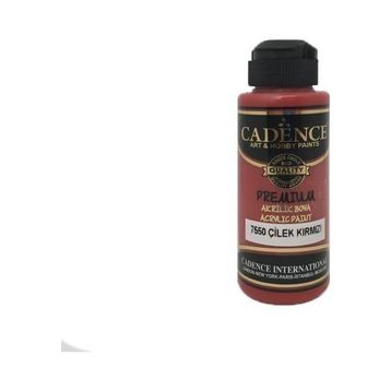 Cadence 7550 500 ml Çilek Kırmızı Premium Akrilik