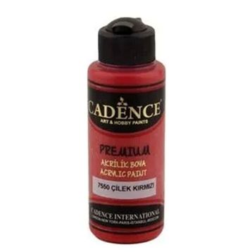 Cadence 7550 Çilek Kırmızı 120 ml Akrilik Boya