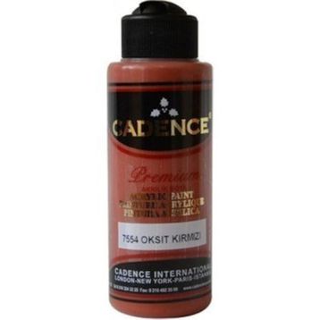 Cadence 7554 Oksit Kırmızı - Premium Akrilik 120ml