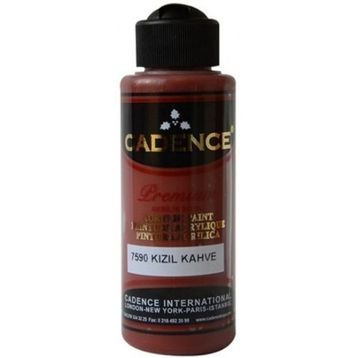 Cadence 7590 Kızıl Kahve 120 ml Akrilik Boya