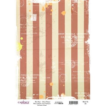 Cadence 816 Pirinç Dekupaj Kağıdı