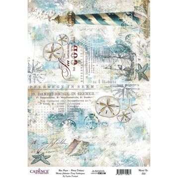 Cadence 835 Pirinç Dekupaj Kağıdı
