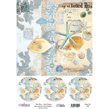 Cadence 837 Pirinç Dekupaj Kağıdı