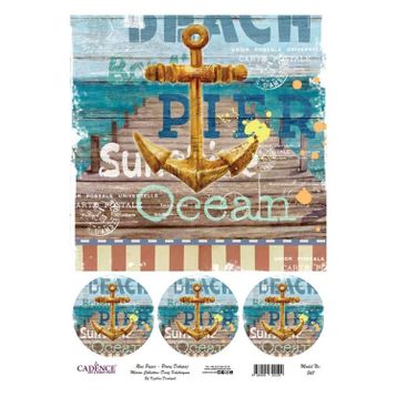 Cadence 847 Pirinç Dekupaj Kağıdı