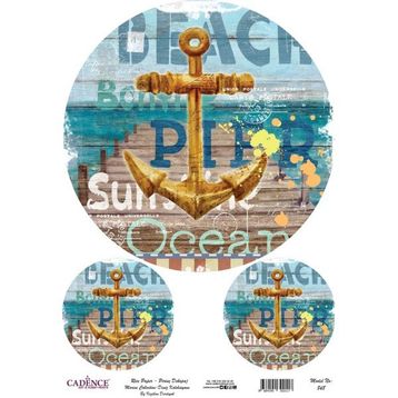 Cadence 848 Pirinç Dekupaj Kağıdı