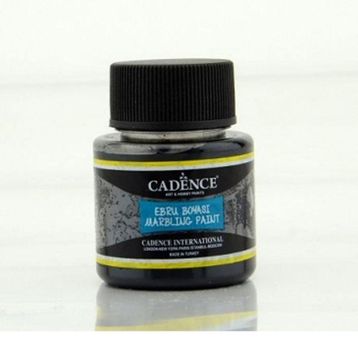 Cadence 860 Siyah 45 ml Ebru Boyası