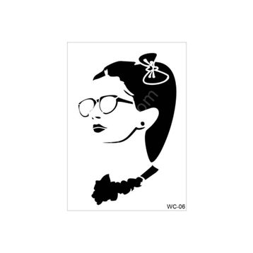 Cadence A4 Woman Collection WC-06 Stencil Şablon