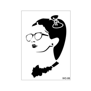 Cadence A4 Woman Collection WC-06 Stencil Şablon