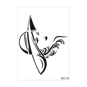 Cadence A4 Woman Collection WC-10 Stencil Şablon