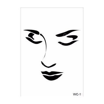 Cadence A4 Woman Collection WC-11 Stencil Şablon
