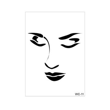 Cadence A4 Woman Collection WC-11 Stencil Şablon