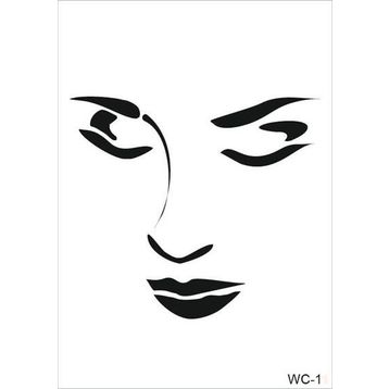 Cadence A4 Woman Collection WC-11 Stencil Şablon