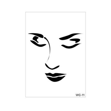Cadence A4 Woman Collection WC-11 Stencil Şablon