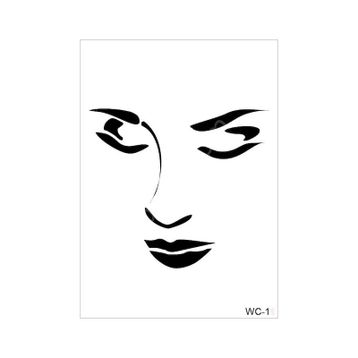 Cadence A4 Woman Collection WC-11 Stencil Şablon