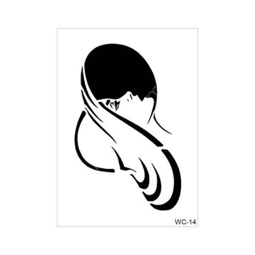 Cadence A4 Woman Collection WC-14 Stencil Şablon