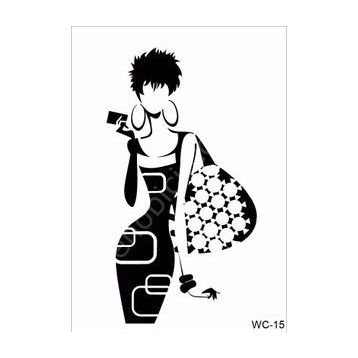 Cadence A4 Woman Collection WC-15 Stencil Şablon