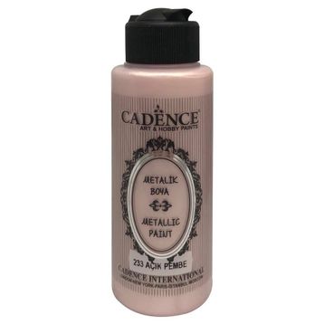 Cadence Açık Pembe 120ml Metalik Boya