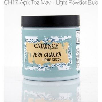 Cadence Açık Toz Mavi Very Chalky 500ml Mobilya Boya