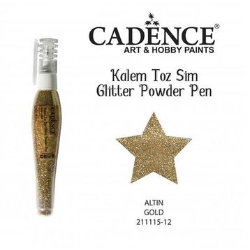 Cadence Altın Toz Sim Boya Kalem