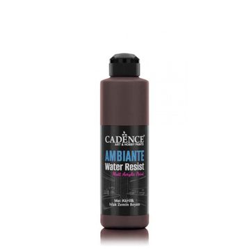 Cadence Ambiante AW 18 Koyu Kahve 250 ml Islak Zemin Boyası+10 gr Katalizor