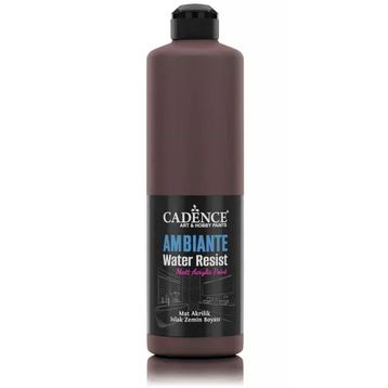 Cadence Ambiante AW 18 Koyu Kahve 500 ml Islak Zemin Boyası+20 gr Katalizor