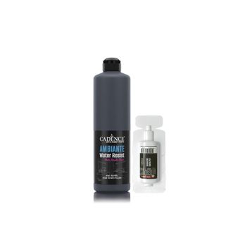 Cadence Ambiante AW23 Antrasit Siyah 500 ml Islak Zemin Boyası+20 gr Katalizor