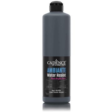 Cadence Ambiante AW23 Antrasit Siyah 500 ml Islak Zemin Boyası+20 gr Katalizor